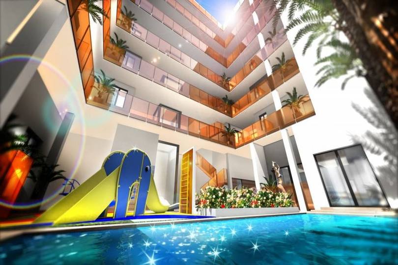 Torrevieja,Alicante,España,1 Dormitorio Bedrooms,1 BañoBathrooms,Pisos,10198