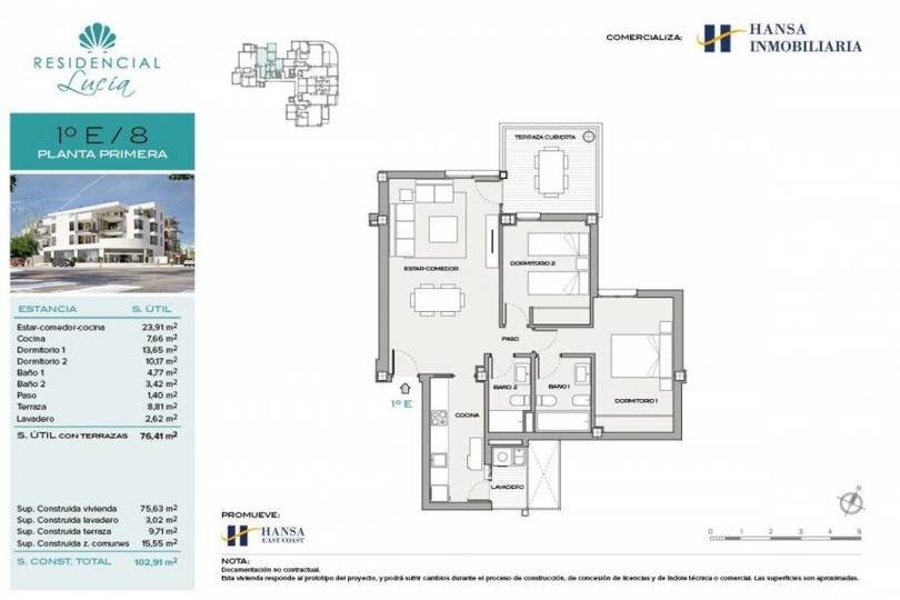 San Juan playa,Alicante,España,2 Bedrooms Bedrooms,2 BathroomsBathrooms,Pisos,12206