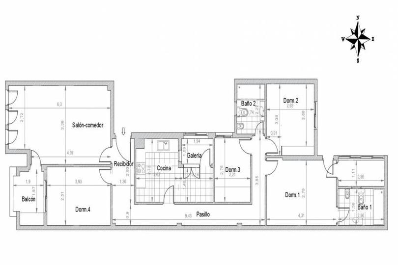 Elche,Alicante,España,4 Bedrooms Bedrooms,2 BathroomsBathrooms,Pisos,12756