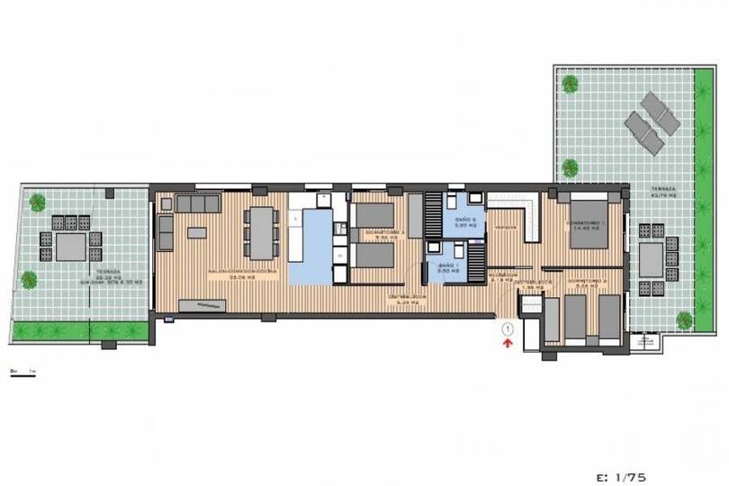 Santa Pola,Alicante,España,3 Bedrooms Bedrooms,2 BathroomsBathrooms,Pisos,14198