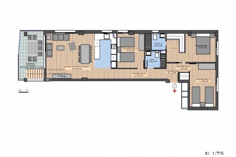 Santa Pola,Alicante,España,3 Bedrooms Bedrooms,2 BathroomsBathrooms,Pisos,14198