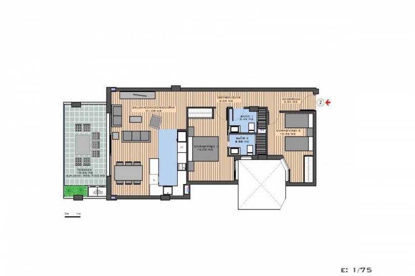 Santa Pola,Alicante,España,2 Bedrooms Bedrooms,2 BathroomsBathrooms,Pisos,14199