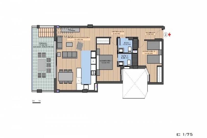 Santa Pola,Alicante,España,2 Bedrooms Bedrooms,2 BathroomsBathrooms,Pisos,14199