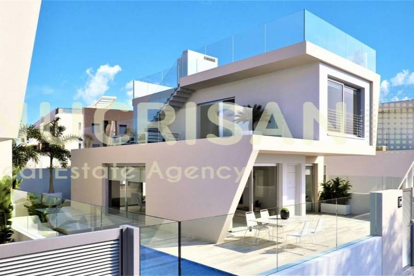 Pilar de la Horadada,Alicante,España,3 Bedrooms Bedrooms,3 BathroomsBathrooms,Chalets,17718