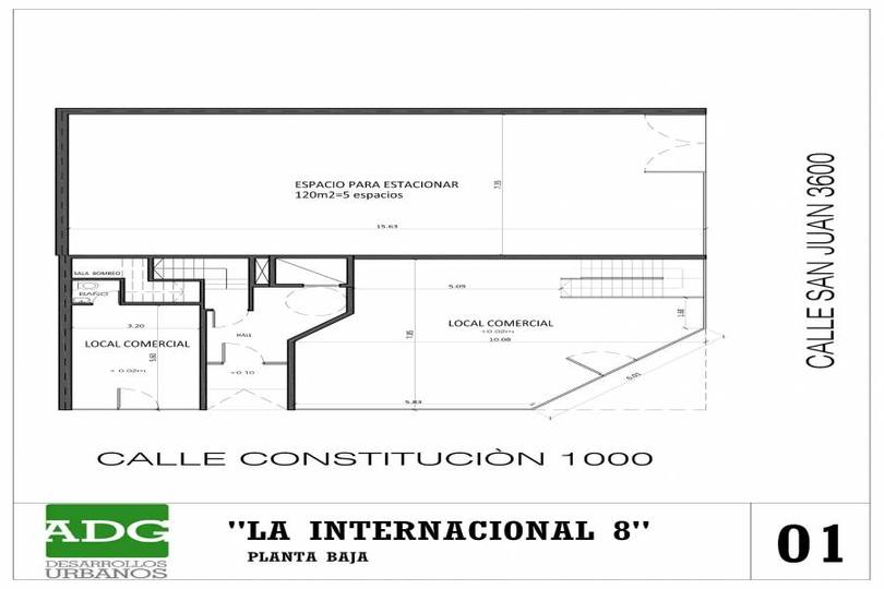 Rosario,Santa Fe,1 Dormitorio Habitaciones,1 BañoBaños,Departamentos,San Juan,2,1152