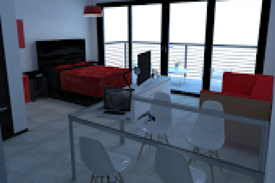 Rosario,Santa Fe,1 Dormitorio Habitaciones,1 BañoBaños,Departamentos,San Luis,3,1155