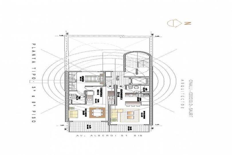 Rosario,Santa Fe,1 Dormitorio Habitaciones,1 BañoBaños,Departamentos,Av. Alberdi ,5,1162