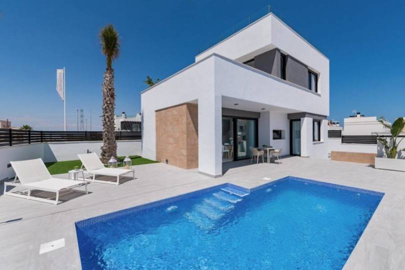 Orihuela Costa,Alicante,España,3 Bedrooms Bedrooms,2 BathroomsBathrooms,Chalets,19230