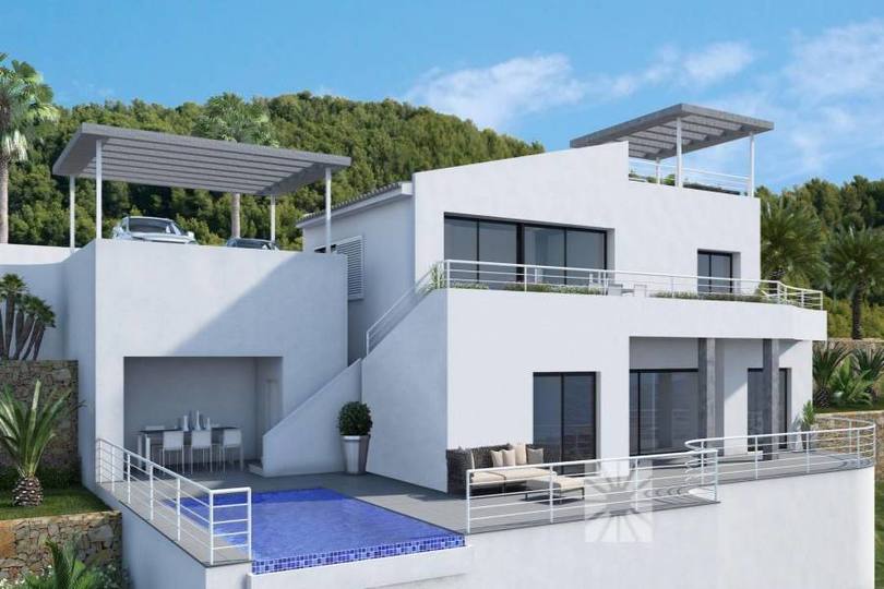 Altea,Alicante,España,3 Bedrooms Bedrooms,4 BathroomsBathrooms,Chalets,19474