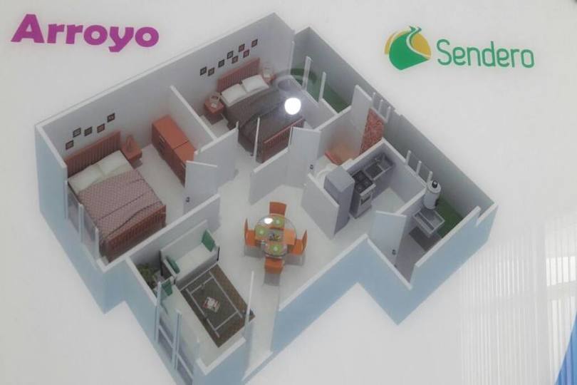 Coronango,Puebla,México,2 Habitaciones Habitaciones,1 BañoBaños,Apartamentos,2815