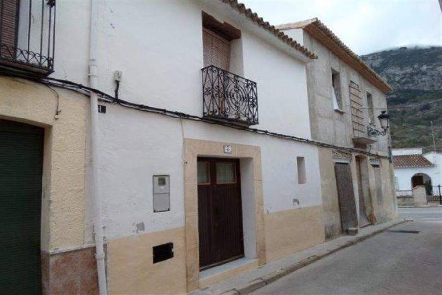 Alcalalí,Alicante,España,1 Dormitorio Bedrooms,2 BathroomsBathrooms,Casas de pueblo,20654