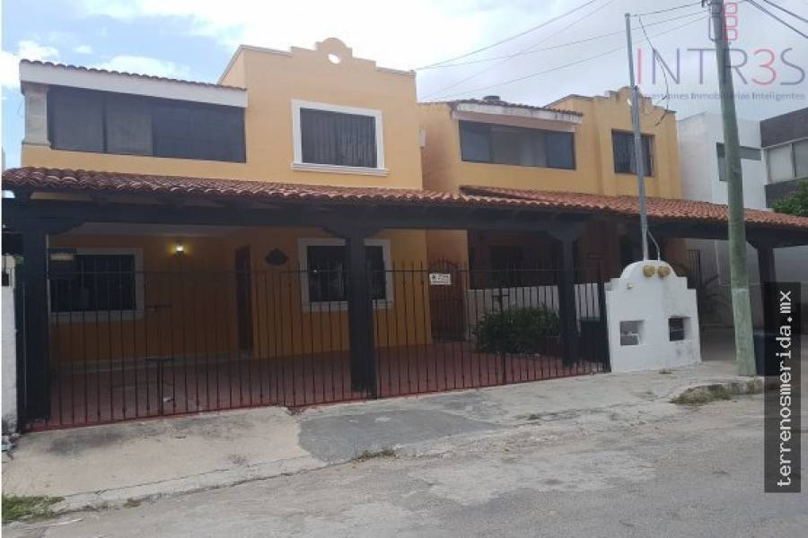 Mérida,Yucatán,México,3 Habitaciones Habitaciones,2 BañosBaños,Casas,2923