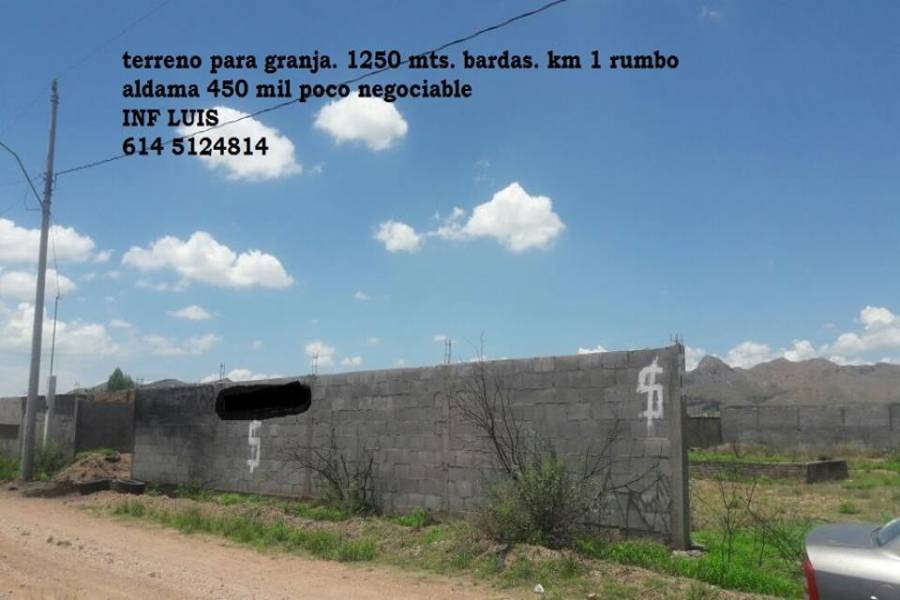 Aldama,Chihuahua,México,Lotes-Terrenos,2929