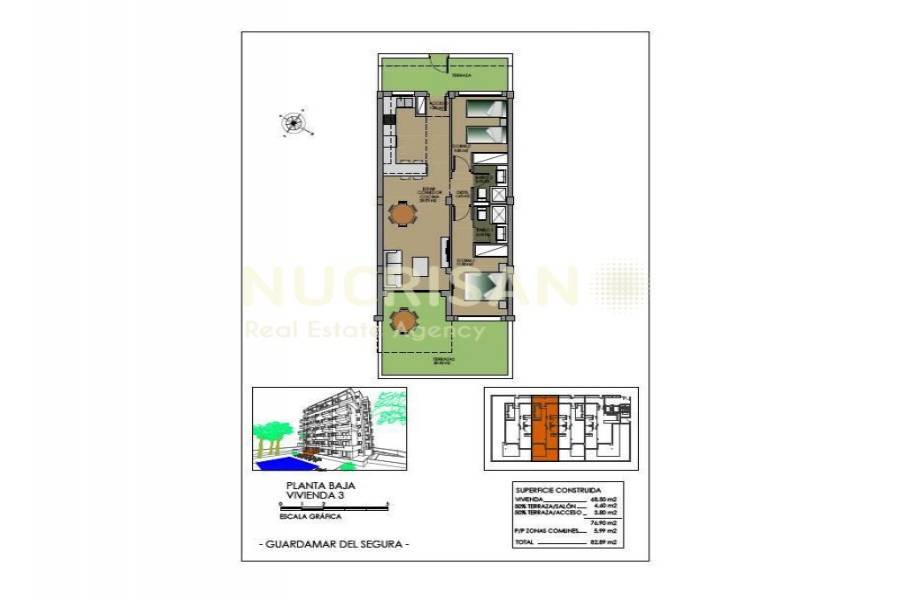 Guardamar del Segura,Alicante,España,Edificio,21616
