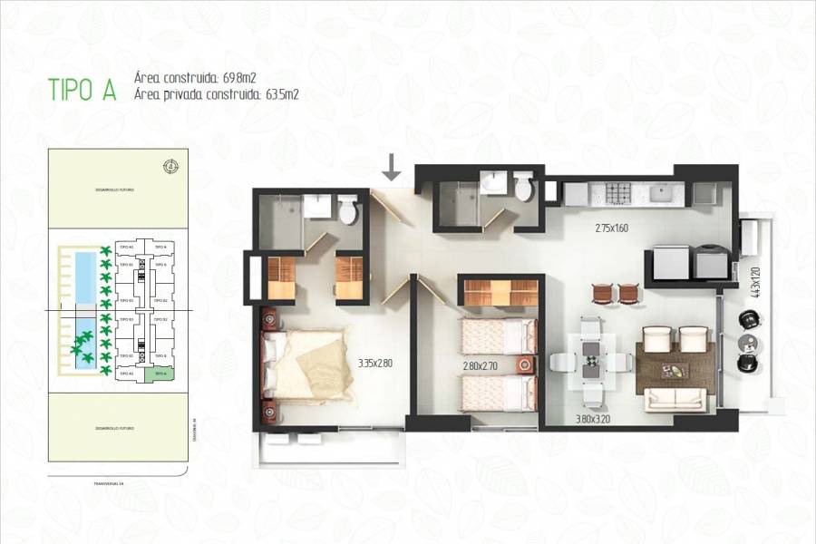 Apartamentos en Cartagena Park 54