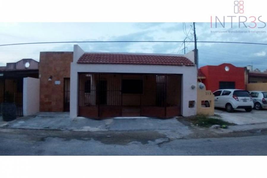 Mérida,Yucatán,México,2 Habitaciones Habitaciones,1 BañoBaños,Casas,FRANCISCO DE MONTEJO,2964