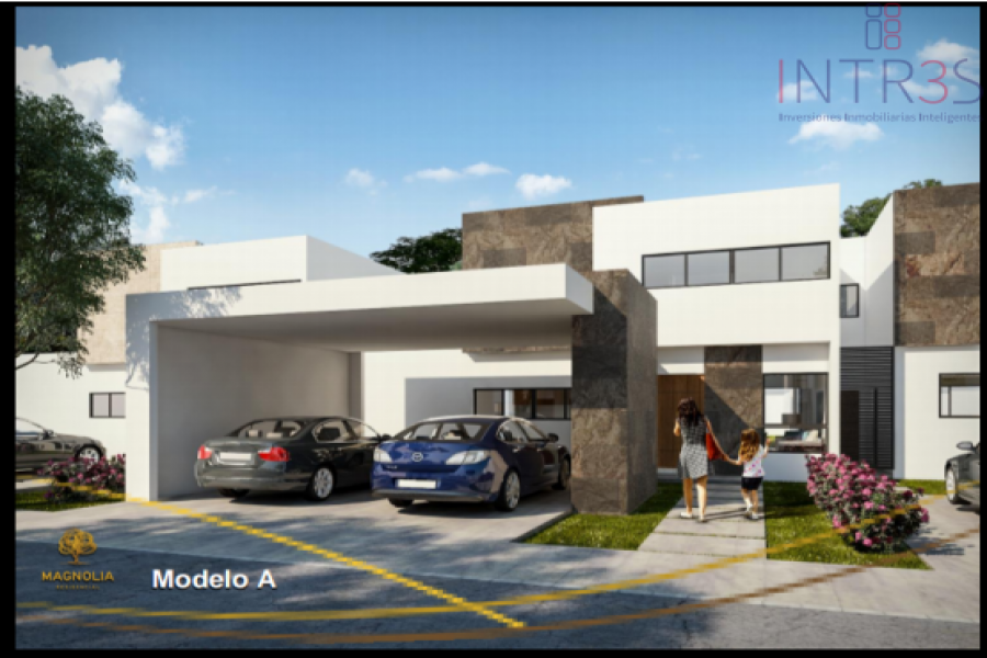 Mérida,Yucatán,México,2 Habitaciones Habitaciones,2 BañosBaños,Casas,2972