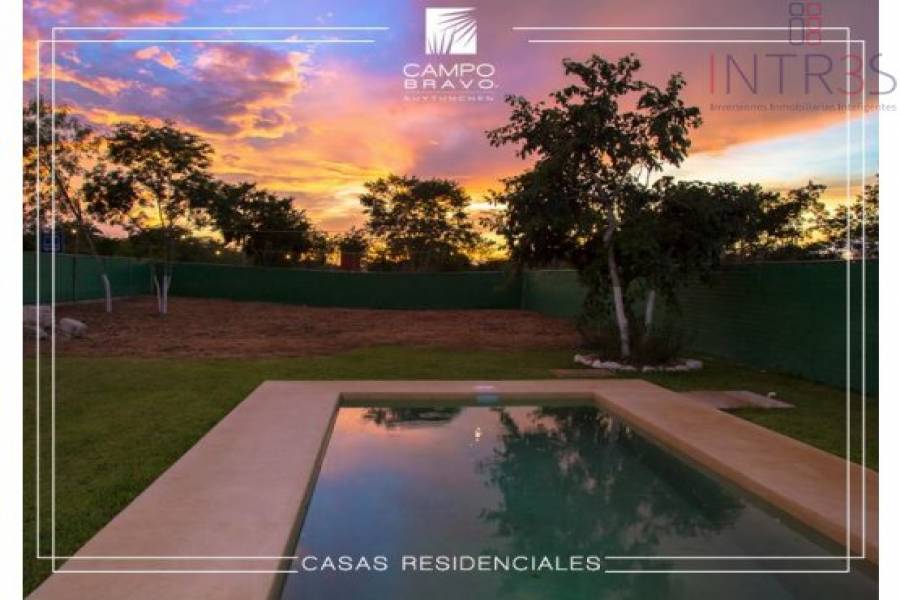 Mérida,Yucatán,México,2 Habitaciones Habitaciones,2 BañosBaños,Casas,SUYTUNCHÉN,2973