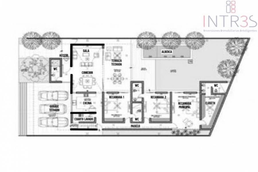 Mérida,Yucatán,México,3 Habitaciones Habitaciones,4 BañosBaños,Casas,2983