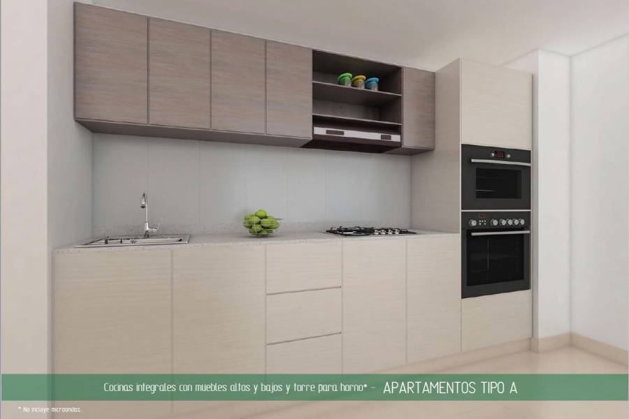 Cartagena,Bolívar,Colombia,2 Habitaciones Habitaciones,2 BañosBaños,Apartamentos,Park 54,Transversal 54 No. 40 - 161,2990