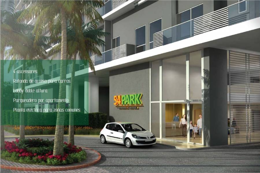 Cartagena,Bolívar,Colombia,2 Habitaciones Habitaciones,2 BañosBaños,Apartamentos,Park 54,Transversal 54 No. 40 - 161,2990