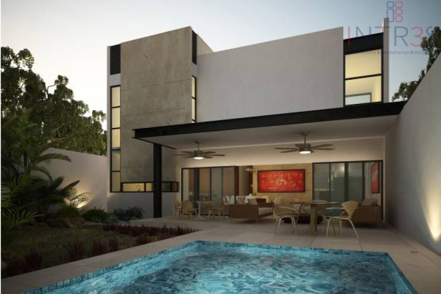 Mérida,Yucatán,México,4 Habitaciones Habitaciones,4 BañosBaños,Casas,MONTEBELLO,2994