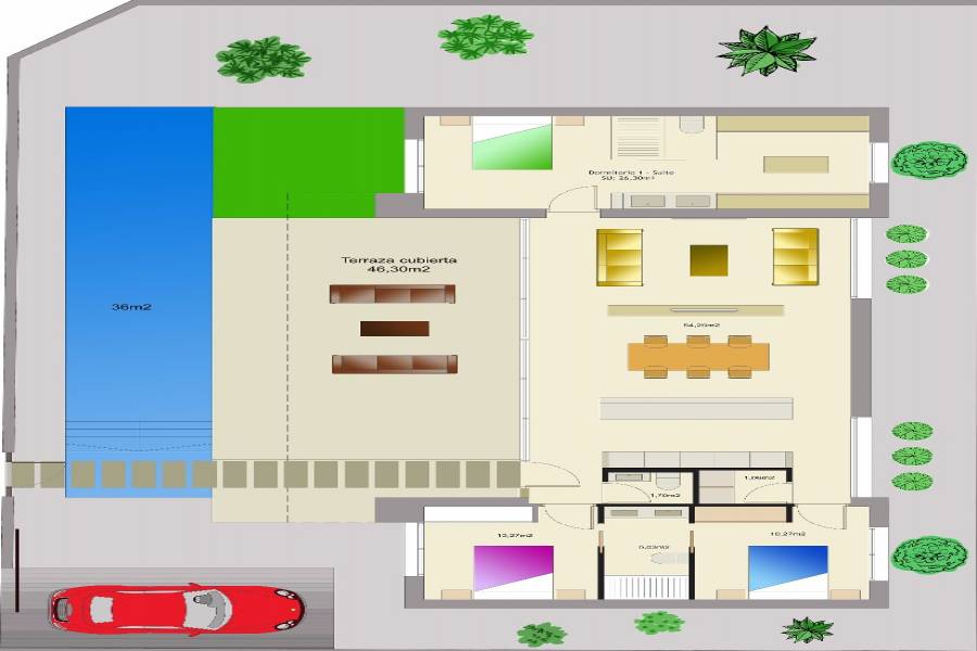 Benijófar,Alicante,España,3 Bedrooms Bedrooms,2 BathroomsBathrooms,Casas,22358