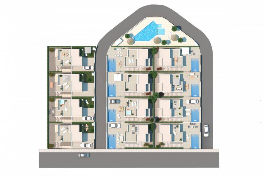 Ciudad Quesada,Alicante,España,3 Bedrooms Bedrooms,2 BathroomsBathrooms,Casas,22412