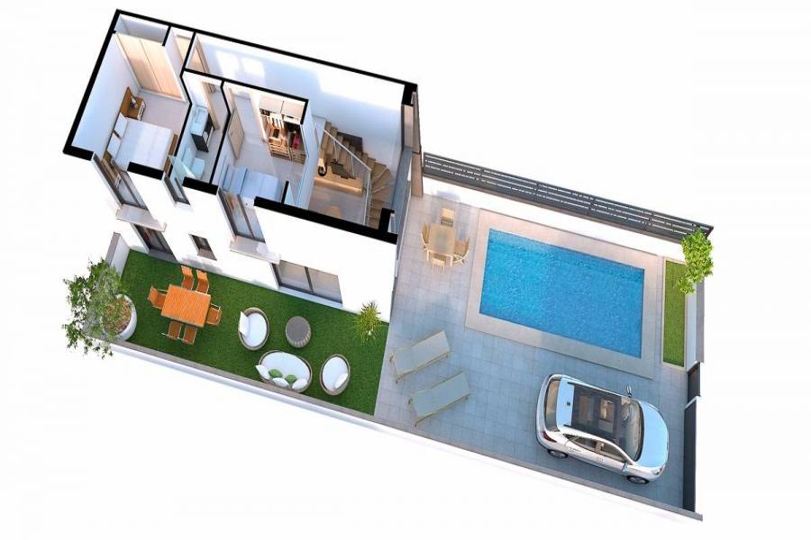 Santa Pola,Alicante,España,3 Bedrooms Bedrooms,2 BathroomsBathrooms,Bungalow,22484