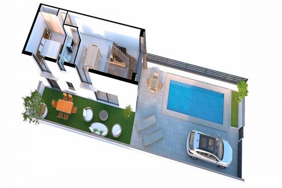 Santa Pola,Alicante,España,2 Bedrooms Bedrooms,2 BathroomsBathrooms,Bungalow,22486