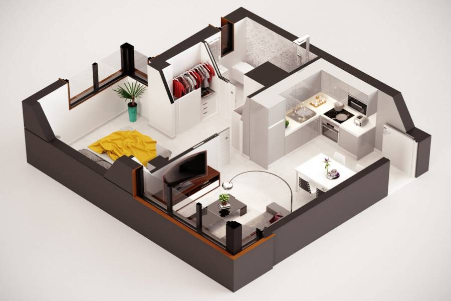 Elche,Alicante,España,2 Bedrooms Bedrooms,2 BathroomsBathrooms,Pisos tipo duplex,24862