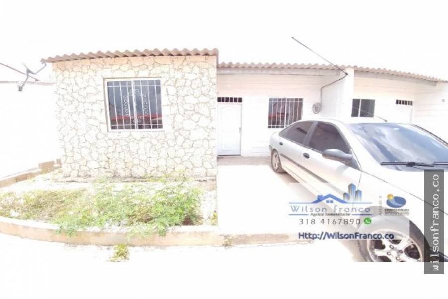 Turbaco,Bolivar,Colombia,2 Bedrooms Bedrooms,1 BañoBathrooms,Casas,3354