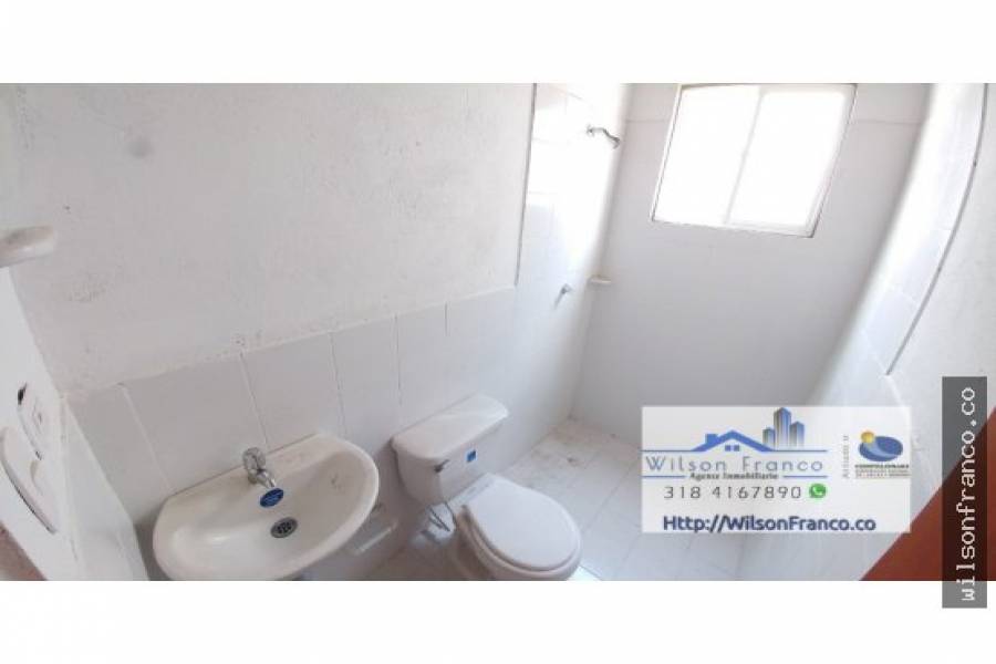 Turbaco,Bolivar,Colombia,2 Bedrooms Bedrooms,1 BañoBathrooms,Casas,3354