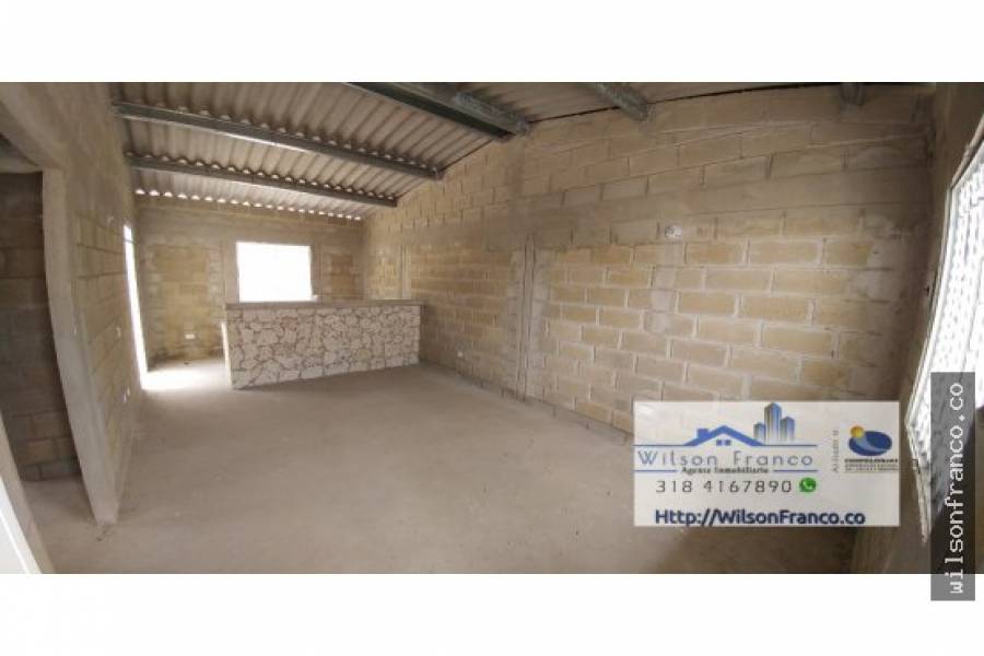 Turbaco,Bolivar,Colombia,2 Bedrooms Bedrooms,1 BañoBathrooms,Casas,3354