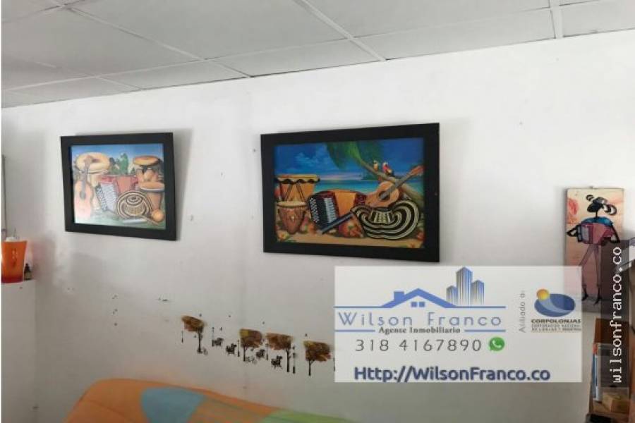 Cartagena de Indias,Bolivar,Colombia,2 Bedrooms Bedrooms,1 BañoBathrooms,Casas,3415