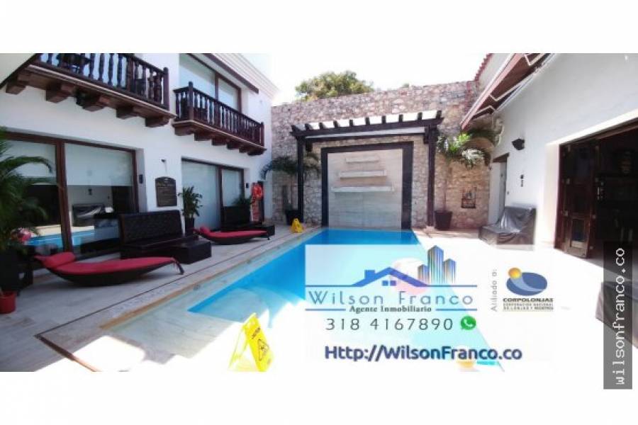 Cartagena de Indias,Bolivar,Colombia,6 Bedrooms Bedrooms,8 BathroomsBathrooms,Hoteles,3428