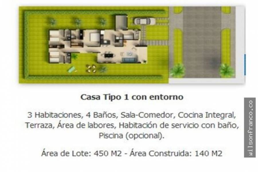 Cartagena de Indias,Bolivar,Colombia,3 Bedrooms Bedrooms,4 BathroomsBathrooms,Casas,3458
