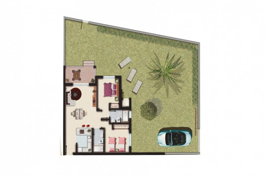 Rojales,Alicante,España,2 Bedrooms Bedrooms,2 BathroomsBathrooms,Apartamentos,28878