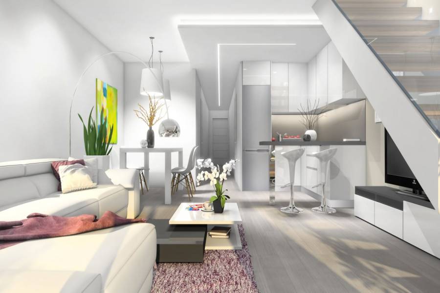 Torrevieja,Alicante,España,1 Dormitorio Bedrooms,1 BañoBathrooms,Apartamentos,31989
