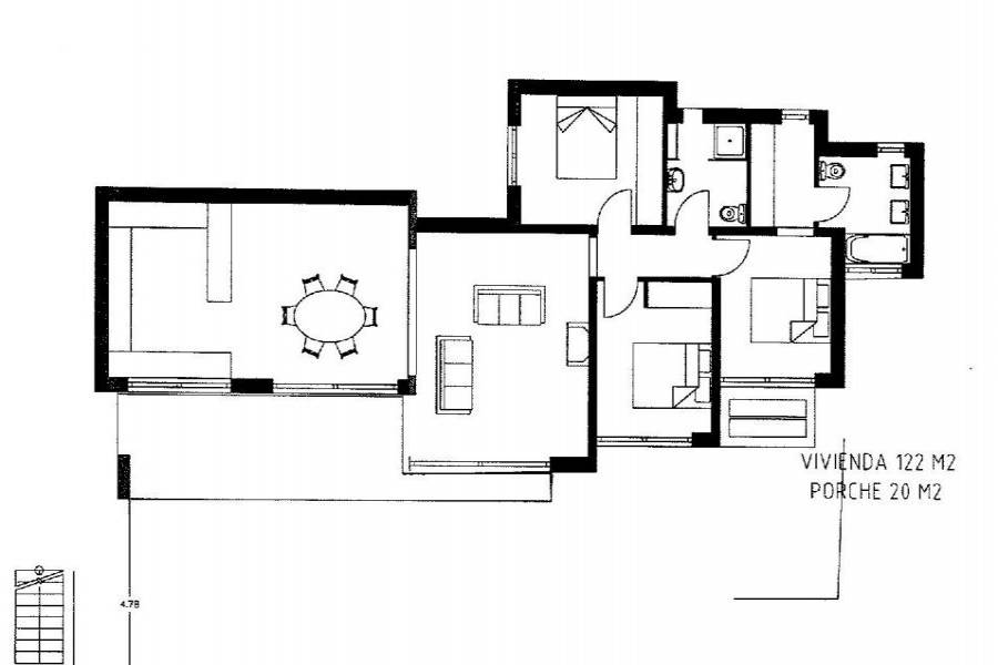Pedreguer,Alicante,España,3 Bedrooms Bedrooms,2 BathroomsBathrooms,Chalets,32004