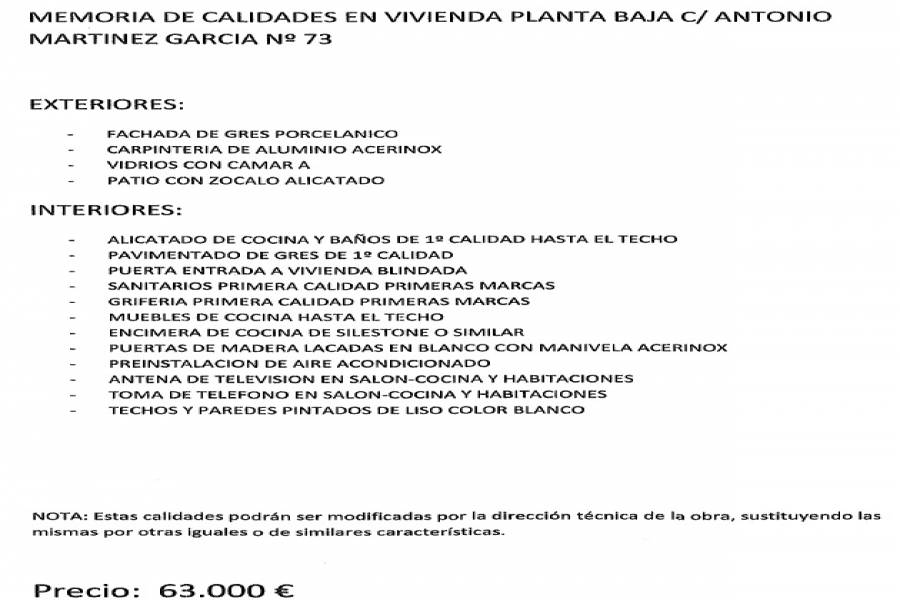 Elche,Alicante,España,2 Bedrooms Bedrooms,2 BathroomsBathrooms,Planta baja,34214