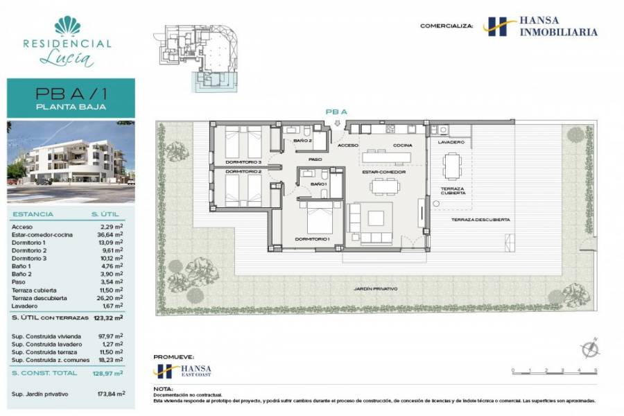 San Juan playa,Alicante,España,3 Bedrooms Bedrooms,2 BathroomsBathrooms,Planta baja,34476