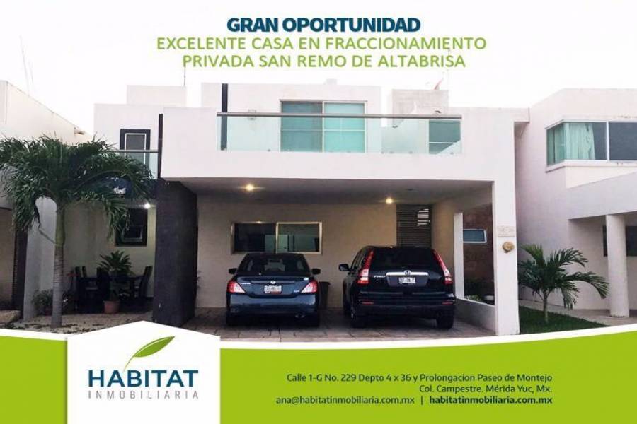 Mérida,Yucatán,Mexico,3 Bedrooms Bedrooms,3 BathroomsBathrooms,Casas,3922