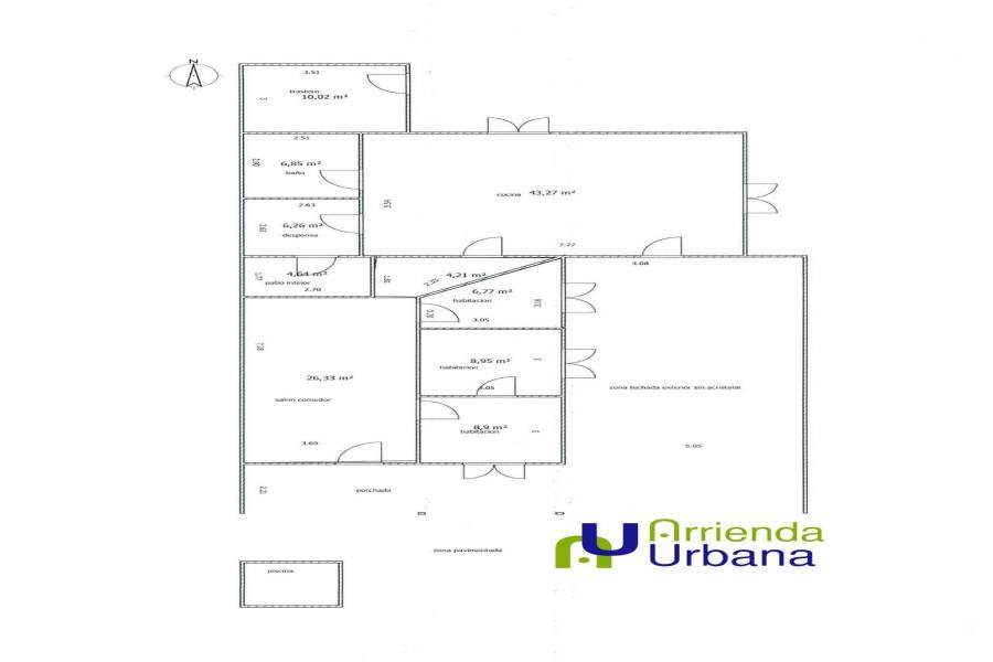 Crevillent,Alicante,España,3 Bedrooms Bedrooms,1 BañoBathrooms,Chalets,39572