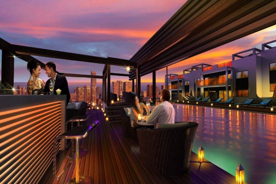 Benidorm,Alicante,España,2 Bedrooms Bedrooms,2 BathroomsBathrooms,Bungalow,39593