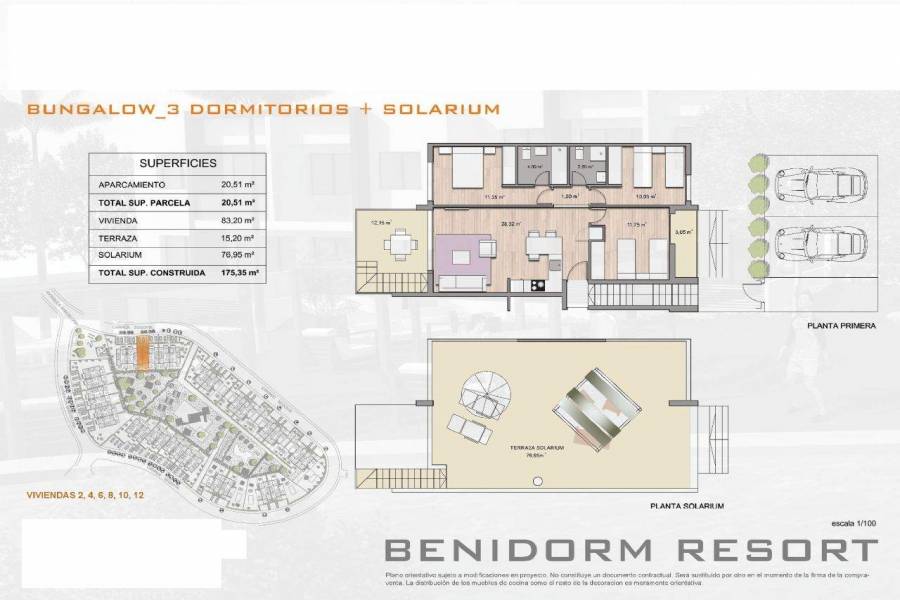 Finestrat,Alicante,España,3 Bedrooms Bedrooms,2 BathroomsBathrooms,Bungalow,39735