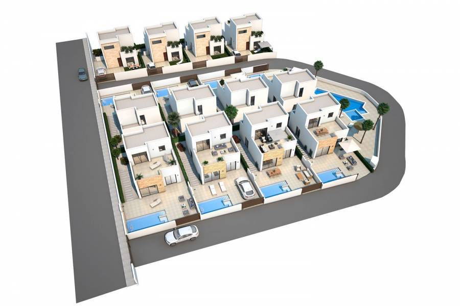 Ciudad Quesada,Alicante,España,3 Bedrooms Bedrooms,2 BathroomsBathrooms,Chalets,39869