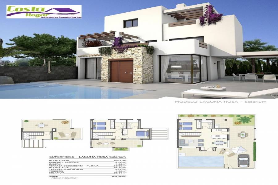 Ciudad Quesada,Alicante,España,3 Bedrooms Bedrooms,3 BathroomsBathrooms,Adosada,39886
