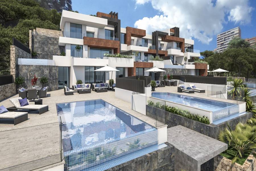 Benidorm,Alicante,España,3 Bedrooms Bedrooms,2 BathroomsBathrooms,Chalets,40178