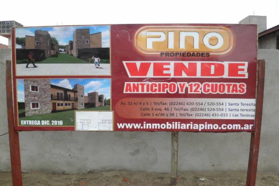 Las Toninas,Buenos Aires,Argentina,2 Bedrooms Bedrooms,2 BathroomsBathrooms,Duplex-Triplex,22,40676